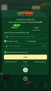 ct777 game login 