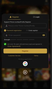 w567 game signup interface 